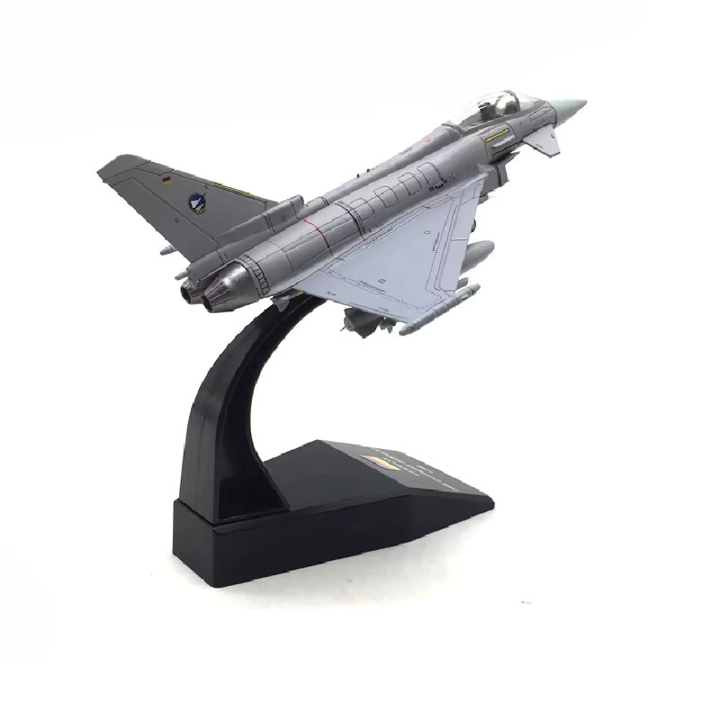 DUTRIEUX Europäischer Typhoon Ef2000, Kampfflugzeug Modell, 1:100, Metall, Grau - Bild 2