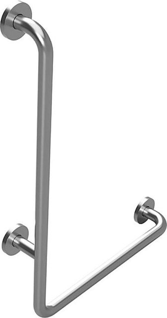 Brillantbad BELP Haltegriff Links Edelstahl gebürstet Silber B: 63,0 cm, T: 8,9 cm, H: 11,0 cm mit Abdeckung für Bad und WC - Bild 1