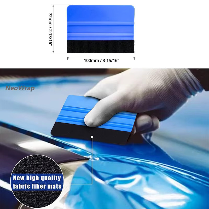 NeoWrap 12er Set Kunststoff Filzkante Rakel 4 Zoll für Vinyl Wrap und Fenster Tönung - Bild 2