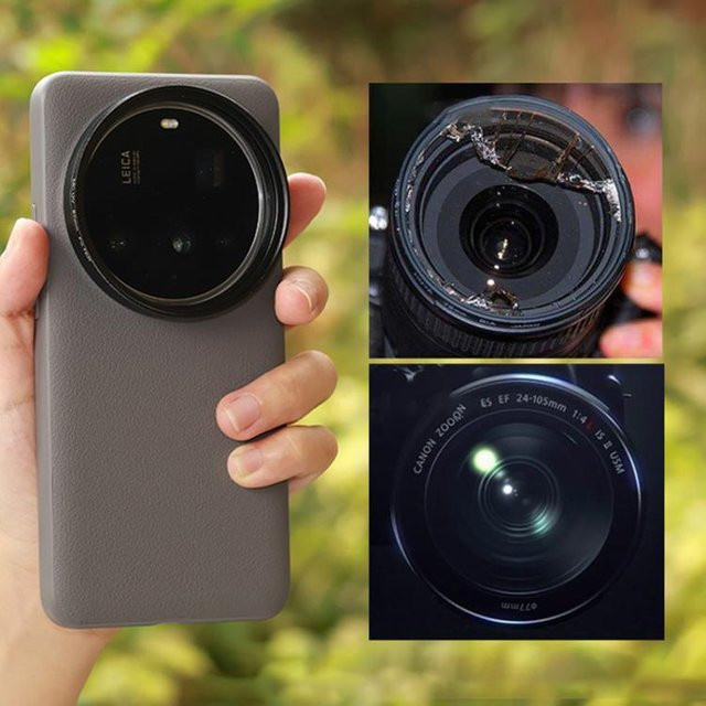 JSR UV-Filter für Xiaomi 15 Ultra in Schwarz - Bild 1