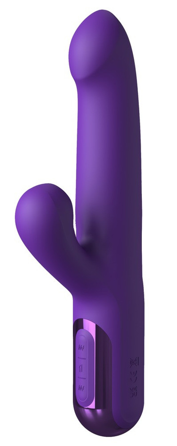 Fantasy For Her Rabbitvibrator Super Sonix Thruster mit Stoßfunktion in Purple - Bild 2