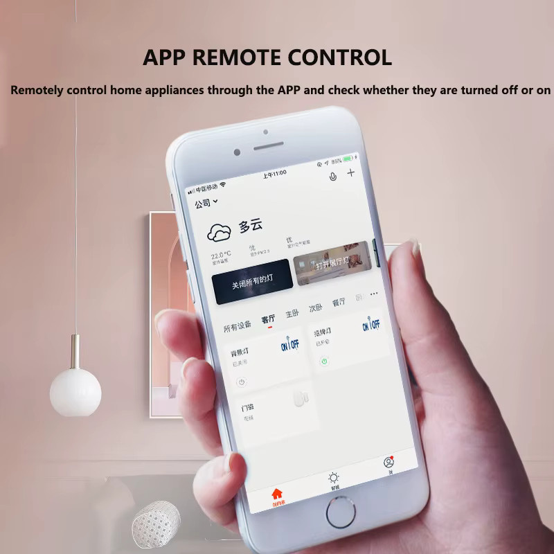Szaoju WLAN Schalter Relaismodul Mini SmartLife Tuya App Steuerung mit Zeitschaltuhr und Sprachsteuerung für Alexa in Weiß - Bild 3