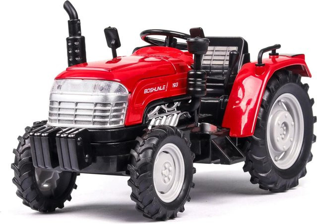 Zealous Sole Bauern Traktor Modell, Spielzeugauto, 1:32 Maßstab, rot, ab 3 Jahren - Bild 1