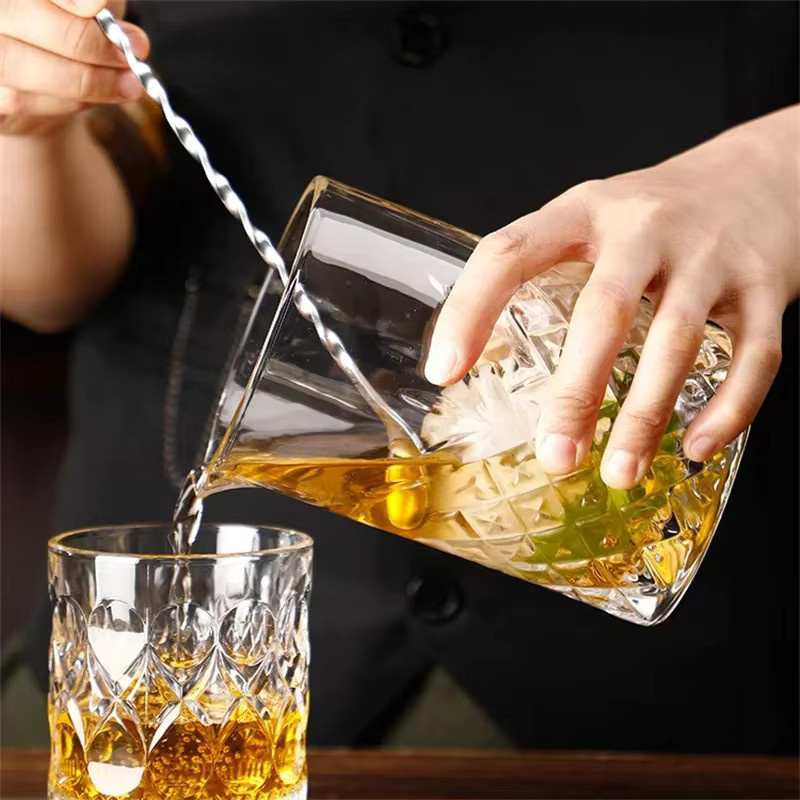 JUSTINLAU Whisky-Glasbecher Tumbler aus Glas, transparent, 700 ml - Bild 4