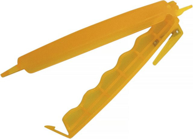 Schneider Verschluss-Clip in Orange, 6er Pack, Länge: 12,5 cm - Bild 1