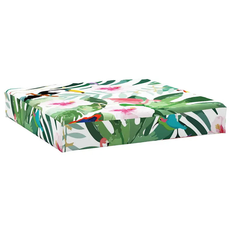 Vidaxl Palettenkissen Set aus 3 Stück in Bunt mit Blumenmuster aus Oxford-Gewebe - Bild 7