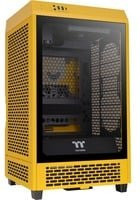 Thermaltake The Tower 200 Bumblebee Mini-ITX Gaming-Gehäuse in Gelb mit 2 vorinstallierten Lüftern - Bild 1