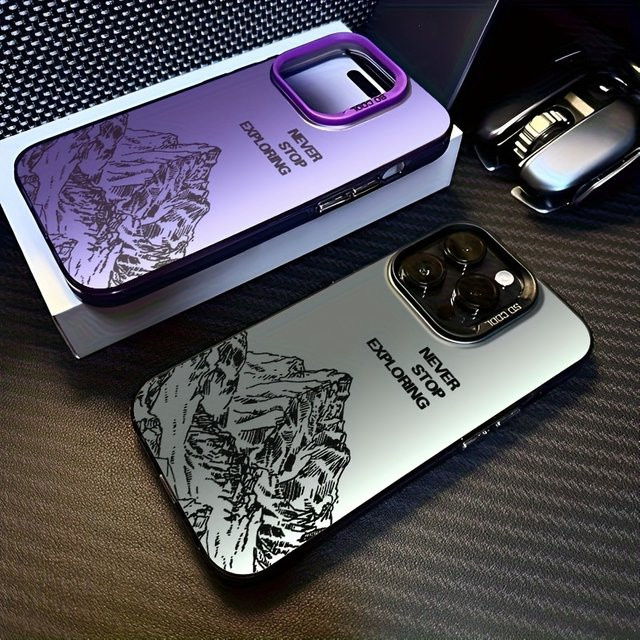Luxus Handyhülle in Purple für iPhone 17 Pro Max, 17Air, 16Plus, 15, 14, 13, 12 und 11 - Bild 1