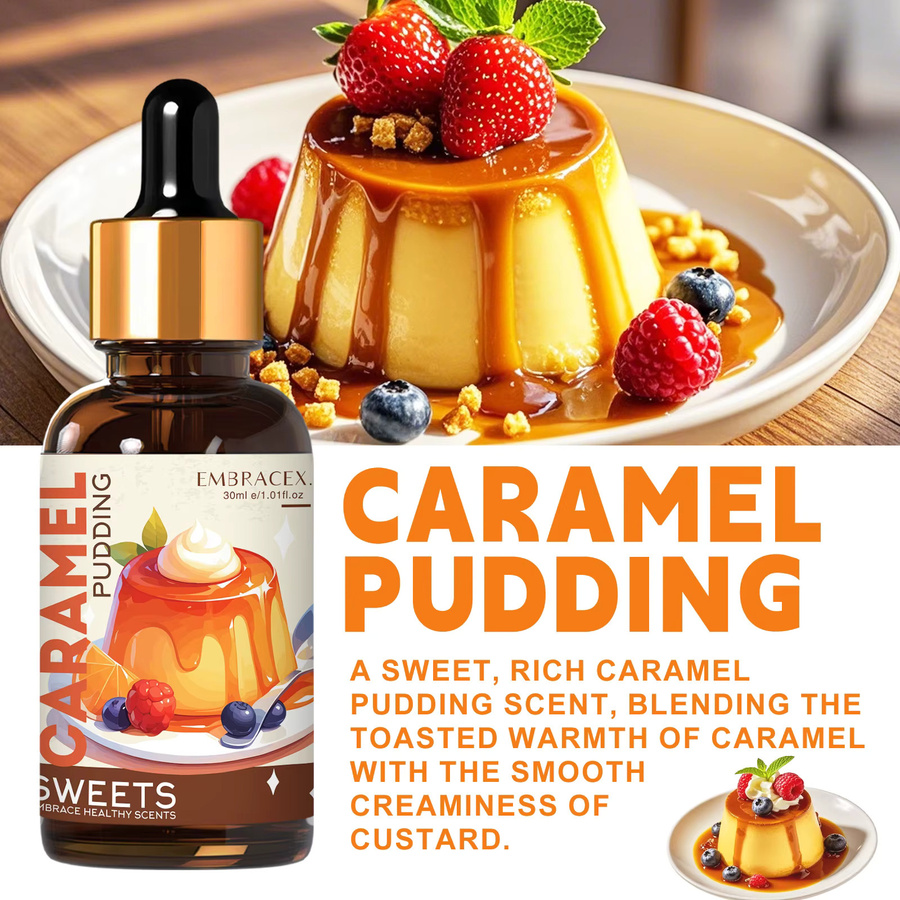 Embracex Karamellpudding Ätherisches Öl, 30 ml, Körperöl - Bild 2
