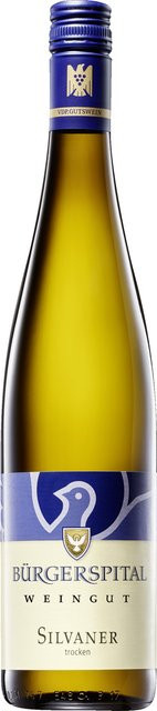 Bürgerspital Silvaner Weißwein, Franken, trocken, 2024, 0,75 l - Bild 1
