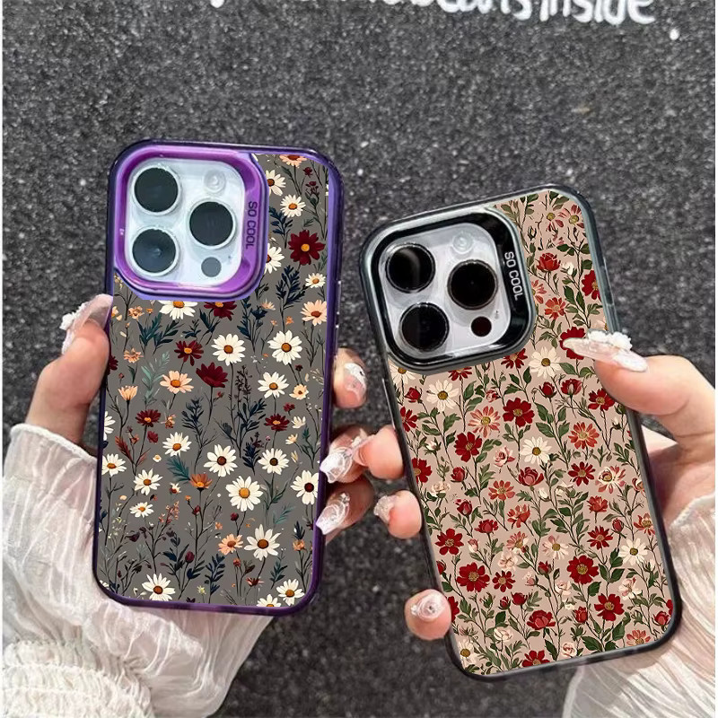 Vintage Art Flowers Handyhülle für Samsung Galaxy A-Serie (A17 A07 A16 A06 A35 A55 A25 A05S A15 A56 A54 A36 A34 A24 4G 5G) Matte Cover in Multicolour - Bild 4