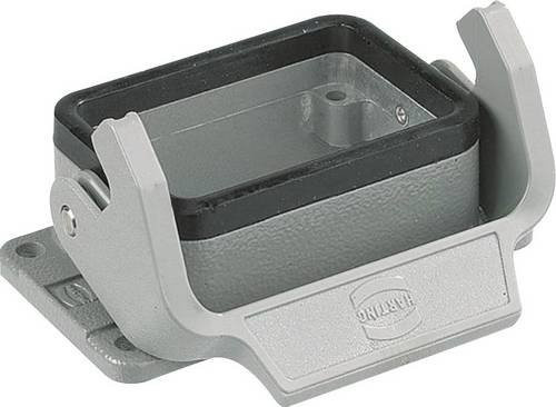 Harting Anbaugehäuse Han 6B-agg-LB aus Kunststoff in Grau - Bild 1