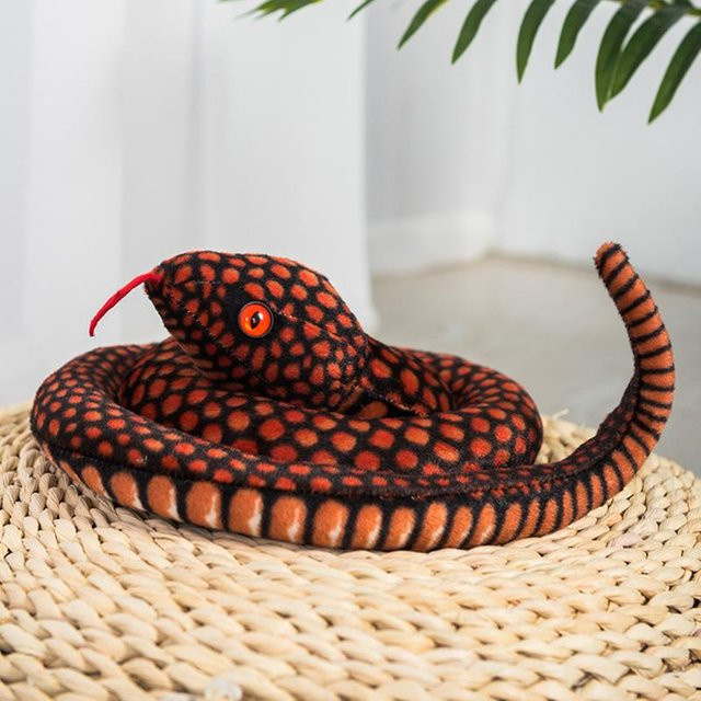 Yiran toy Langer Goldener Python, Plüschtier, Gelb, Bunt / Mehrfarbig - Bild 1