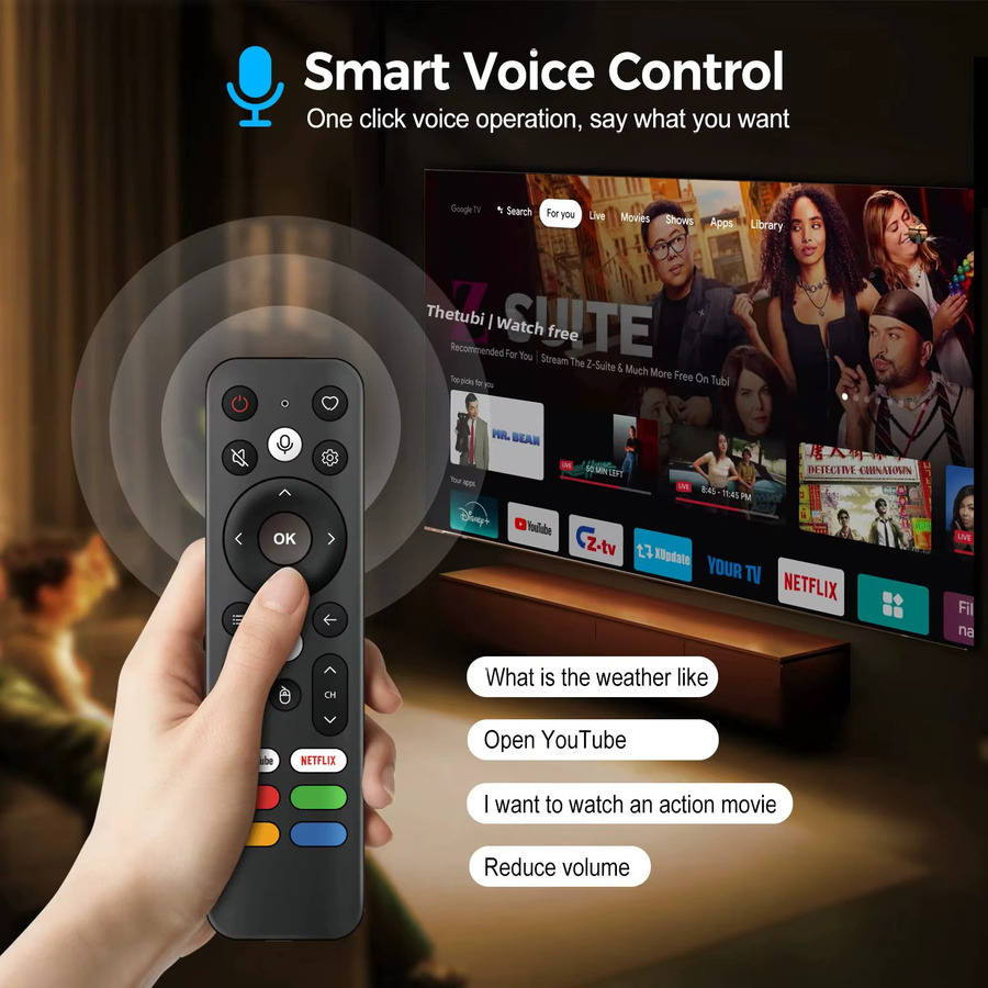 CLIBABIQBOX Z1 Max TV-Box Android 15 Media Streamer mit Allwinner H618 Quad-Core, 4G, 5G Dual-WLAN, Bluetooth 5.0, HD 8K 4K Unterstützung, Schwarz - Bild 5