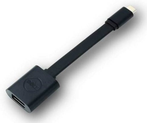 Dell DBQBJBC054 USB-C auf USB-A Adapter, Schwarz - Bild 1