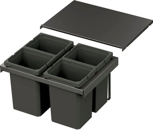 Vauth-Sagel Abfalltrennsystem Envi Flex Korpusbreite: 60 cm, Farbe: Lava - Bild 1