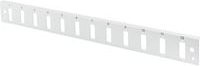 Digitus Patchbox-Frontblende DN-96201-QL LWL Frontblende 1HE mit 12x SC DX vertikal Schnellverschluss in Grau und Weiß - Bild 1