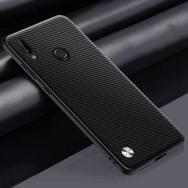 MY-CASE Stoßfeste Handyhülle aus PU-Leder für Honor 8X und Honor 8X Max in Schwarz Matt - Bild 1