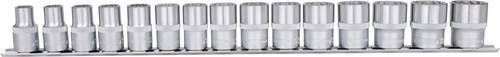 KS Tools 1/2 Zoll 12-kant-Stecknuss-Satz, 15-teilig, 10-24mm, Silber - Bild 1