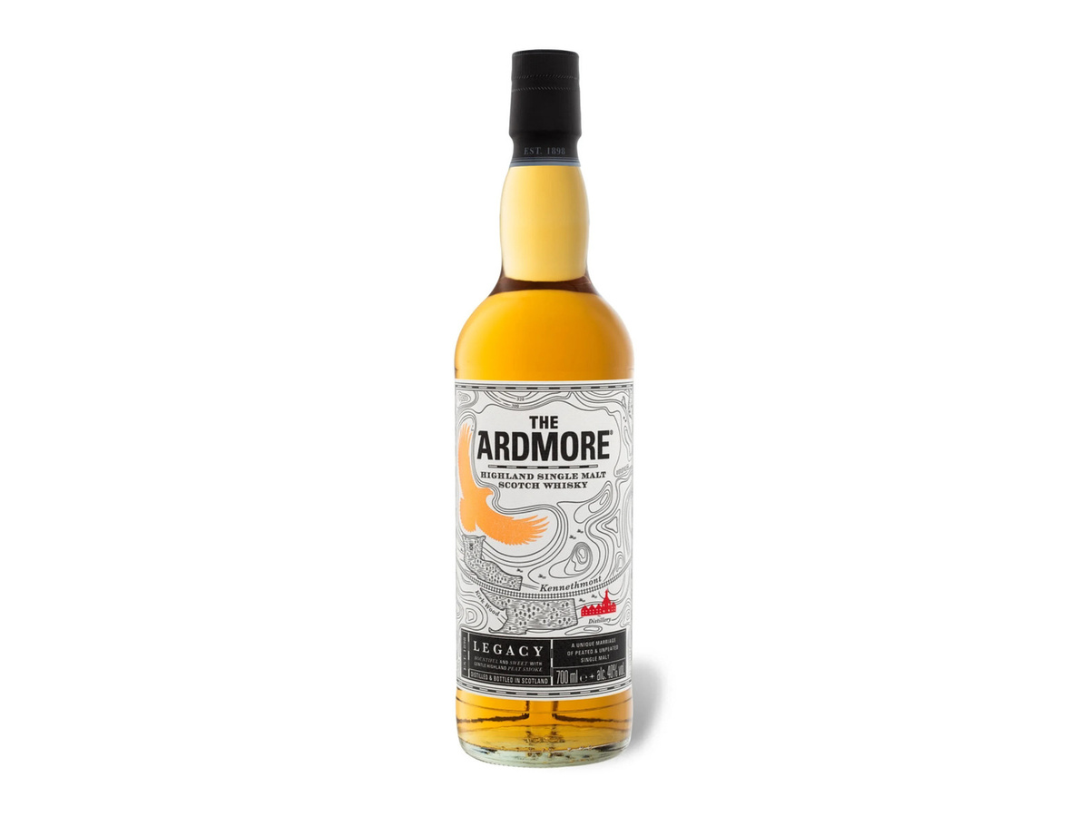 Ardmore Legacy Highland Single Malt Scotch Whisky 0,7 l - Bild 2