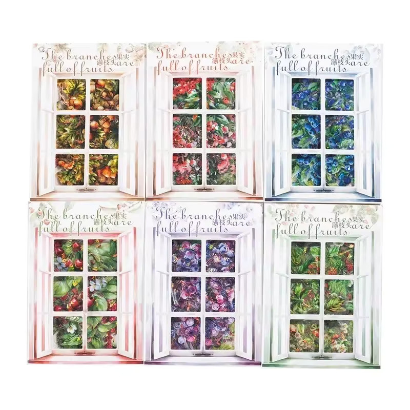 20 Stück leaffei PET Meereslicht Aufkleber Set in Multicolour für Schreibwaren und Sammelalben, Größe: 136 x 90 mm - Bild 1