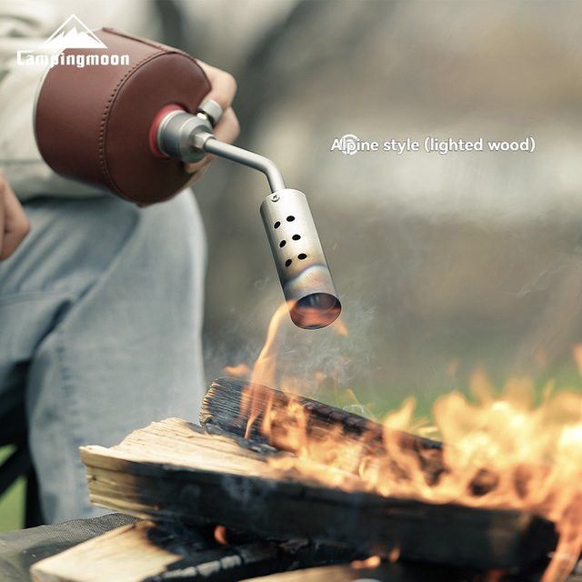 CAMPINGMOON High Mountain Gas Tank MT-3915-OD mit Vorheizrohr aus Edelstahl für Barbecue Point Carbon Spitfire Gun - Bild 1