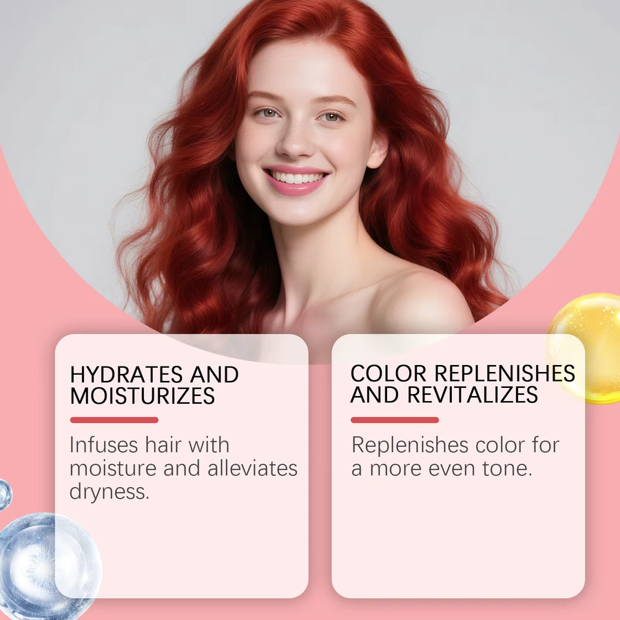 HOEGOA Color Boosting Conditioner Color Depositing Haarmaske, Coloriertes Haar - Bild 4