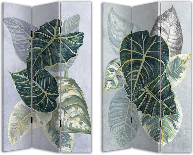 HTI-Line Paravent Leaves modern multicolour - Bild 1
