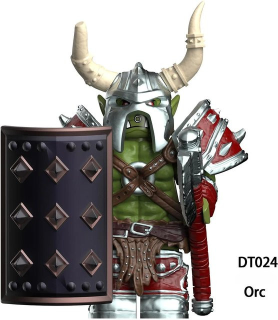 ZMM TOYS Mittelalterliche Orks Modellbausteine Actionfiguren ab 7-12 Jahren - Bild 1