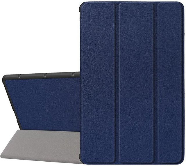 Flip-Hülle für Huawei MediaPad M5 8.4 aus PU-Leder in Blau - Bild 1