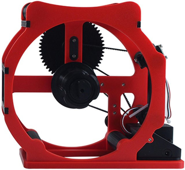Aimo Automatischer Elektrischer 3D-Drucker Filament Umspuler mit Start-Stopp-Funktion für PLA PETG ABS TPU Nylon in Rot und Schwarz - Bild 1