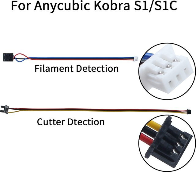 Anycubic Filament Cutter Materialbruch-Erkennung PCB Sensor für Kobra S1, S1 Combo und S1C - Bild 1