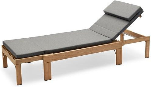 Skagerak by Fritz Hansen Auflage für Riviera Liege, grau, wasserabweisend und rutschfest - Bild 1