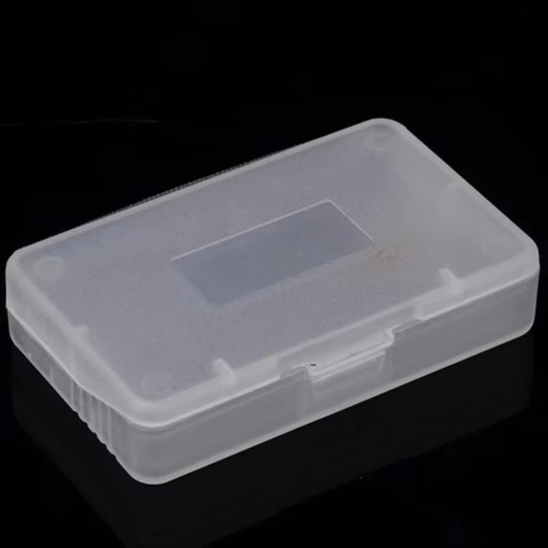 10er Set KOQZM Schutzhüllen aus Kunststoff für Game Boy Advance Spiele, transparent, B: 6,5 cm, T: 4 cm, H: 0,8 cm - Bild 4