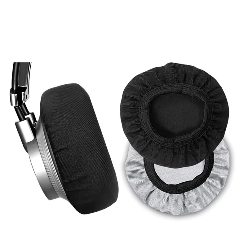 Waschbare Kopfhörer-Abdeckungen für On-Ear-Kopfhörer als Ohrmuschel-Schutz und Staubschutz, Schwarz - Bild 3