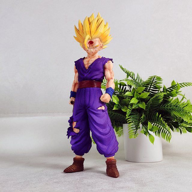 2% Studio Dragon Ball Z Gohan GK Statue Ultimate Gohan Super Saiyajin Anime-Figur aus PVC in Multicolor - Bild 1