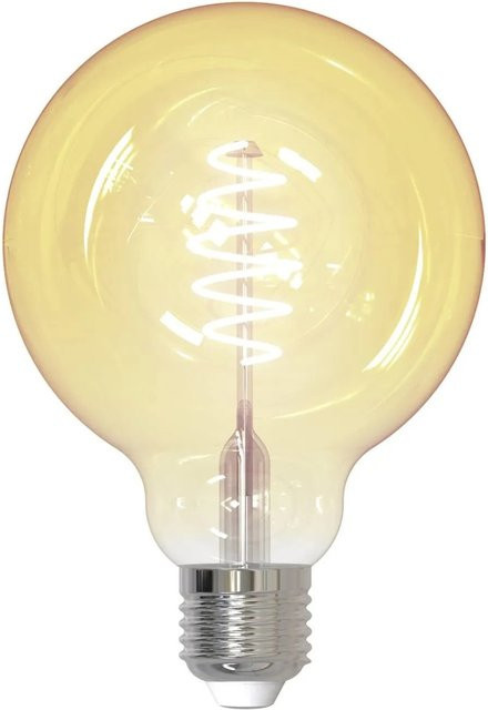 LUUMR Smart LED Filament-Globe E27, 49W, Warmweiß, Glas, Transparent, ZigBee & Tuya kompatibel mit Amazon Alexa und Google Assistant - Bild 1