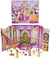Mattel Disney Princess Adventskalender, mit kleinen Puppen und Zubehör - Bild 1