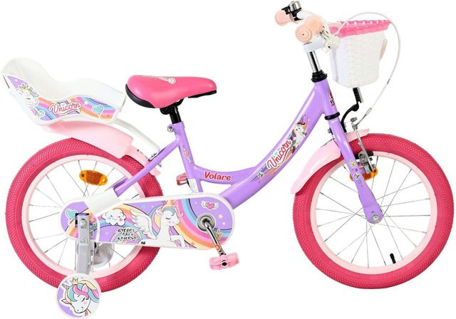 Volare Unicorn Kinderfahrrad, 16 Zoll - Bild 1