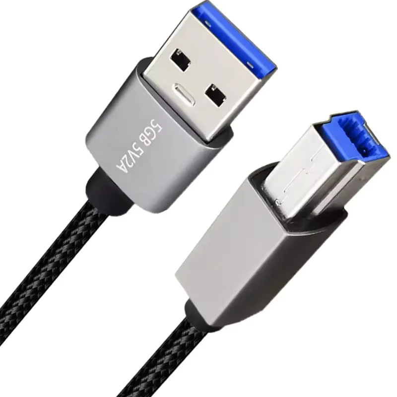 BSN USB 3.0 Druckerdatenkabel mit A-Stecker auf B-Stecker für Drucker und Festplattengehäuse - Bild 6