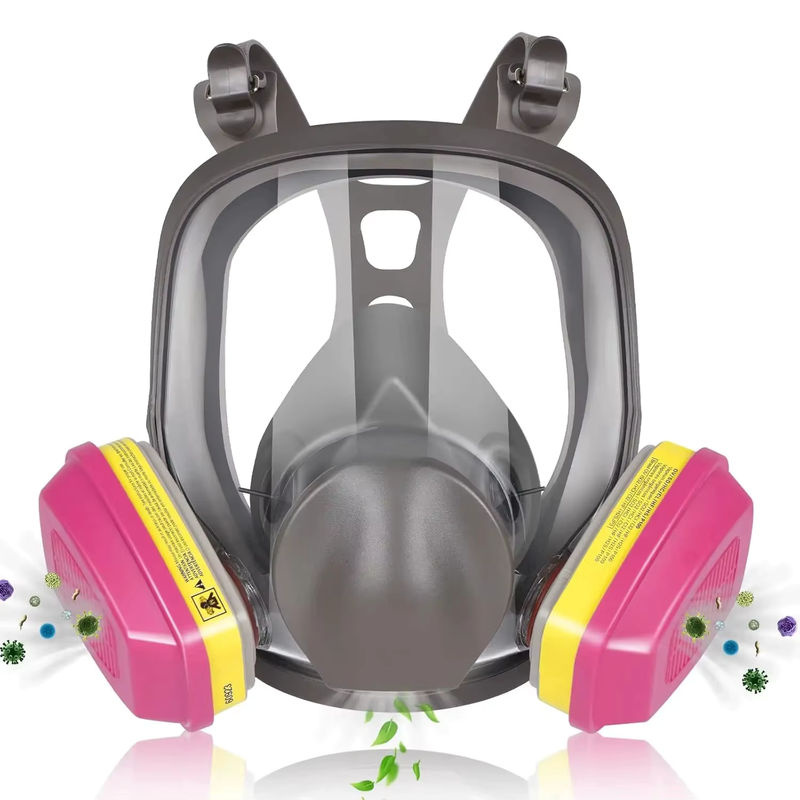 HFYSF 6800 Vollgesichts-Atemschutzmaske als Gasmaske für Lackierarbeiten, Maschinenpolieren und Schweißen - Bild 6