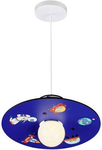 Insatech Universum LED Pendelleuchte E27 Mehrfarbig RGB für Kinderzimmer - Bild 1