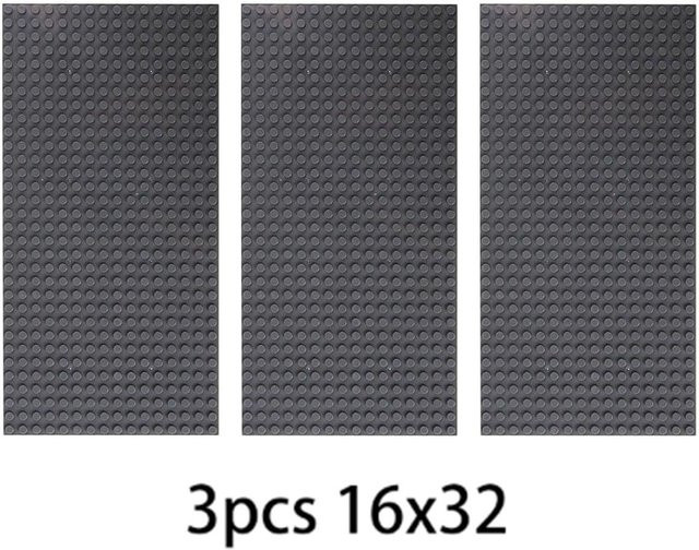Yiran toy Bauplatten Grundplatten, 3-teiliges Set, Mehrfarbig, ab 6 Jahren - Bild 1