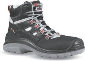 UPower Sicherheitsstiefel S3 SRC Cross aus Glattleder in Schwarz/Rot, Größe 44 - Bild 1