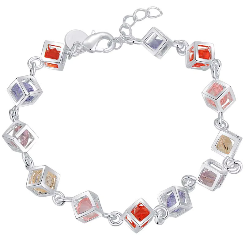SAY Armband, 925 Silber, Zirkonia, Damen - Bild 2