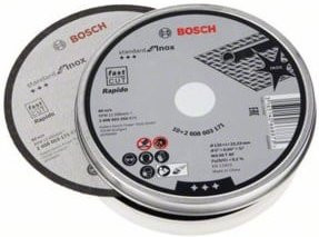 Bosch Trennscheibe für Edelstahl und Metall, Durchmesser: 125 mm, 10 Stück - Bild 2