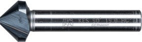 PFERD HSS Kegel- und Entgratsenker 90 Grad Ø 19 mm Schaft-Ø 10 mm DIN 335 C HICOAT beschichtet silber - Bild 1