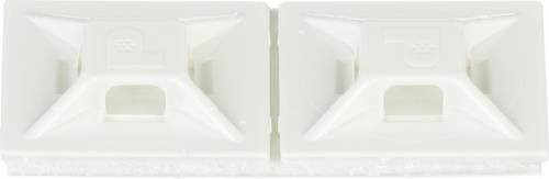 Panduit Kabelbindersockel ABMM-A-C selbstklebend Weiß 2er-Pack mit maximalem Bündeldurchmesser von 102 mm - Bild 1
