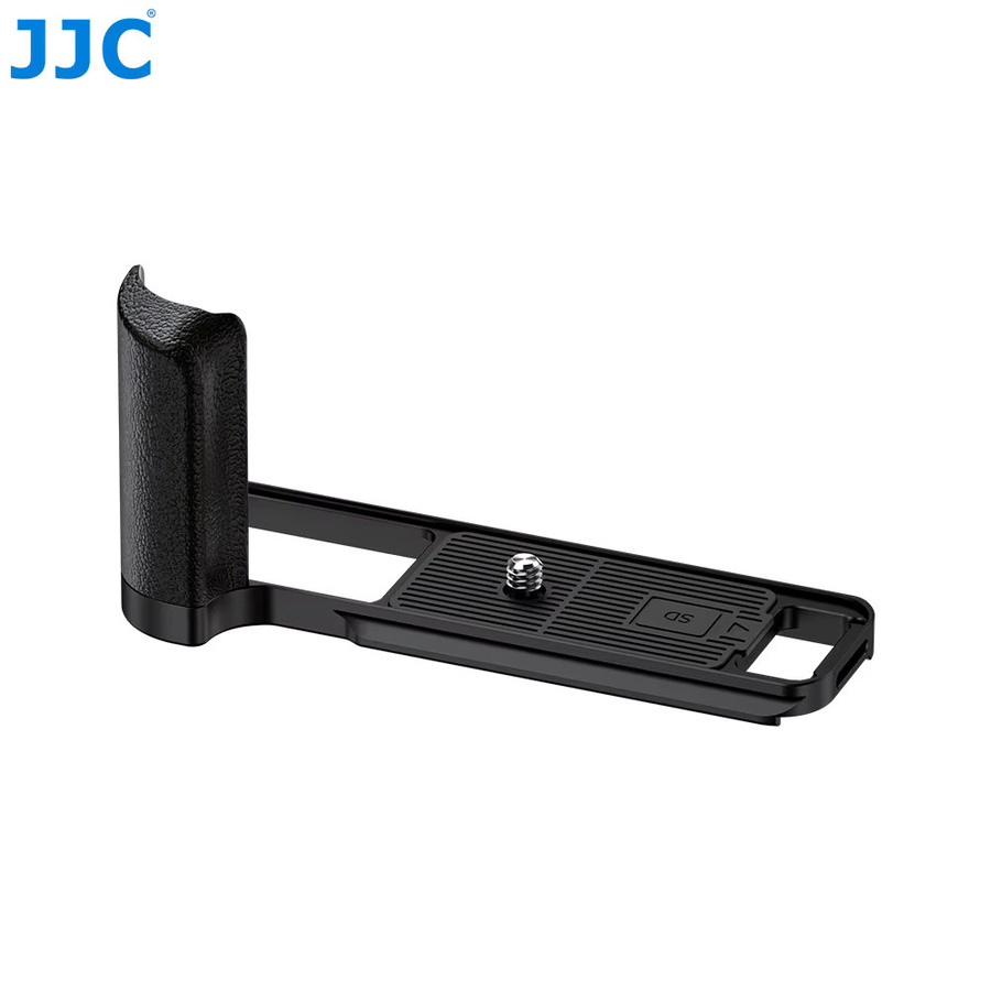 JJC Kameragriff für Fujifilm X-E5 in Silber mit SD-Kartensteckplatz und Arca Swiss L-Halterung - Bild 7