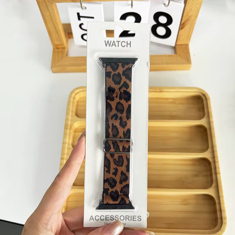 Uhrenarmband Nylon, Leoparden, Unisex - Bild 2